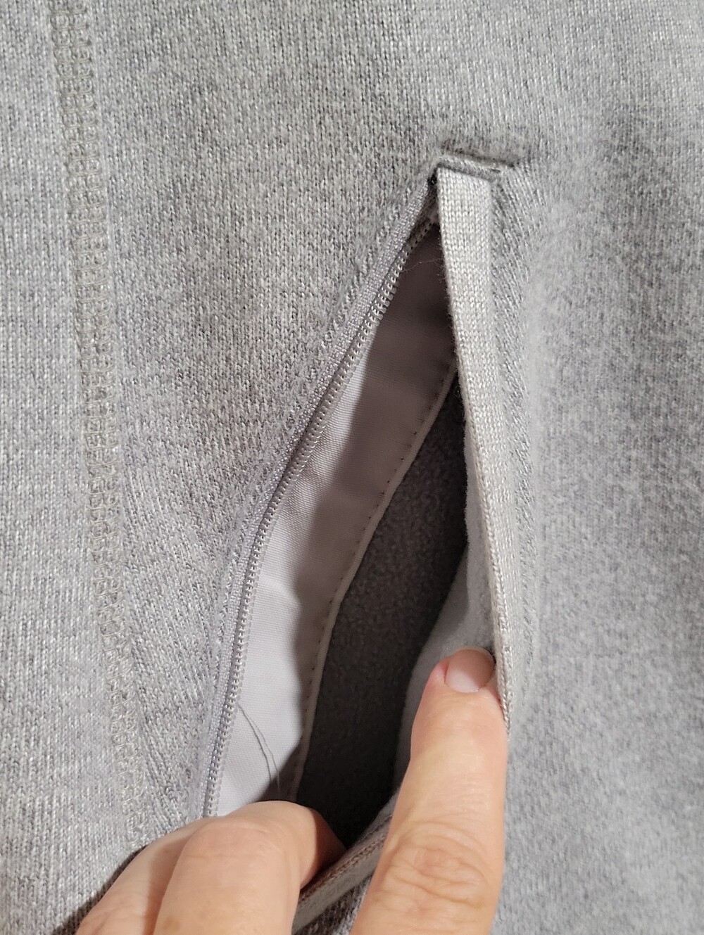 Ridgecut Toughwear Women's Gray Full Zip Fleece Lined Vest Size S Zip Pockets - Picture 7 of 15